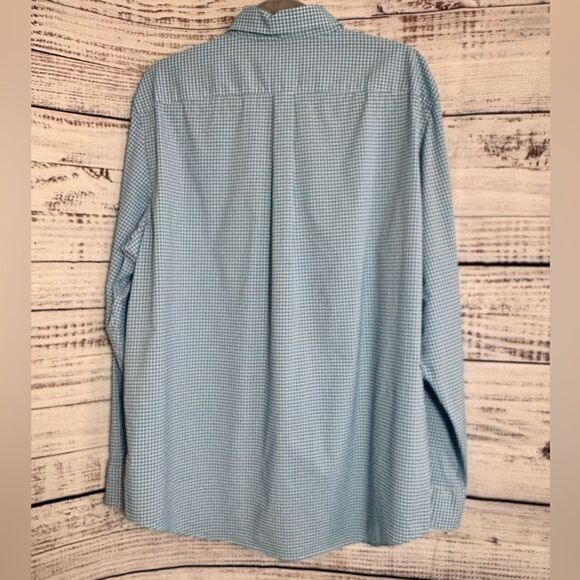 Vineyard Vines Shirt Mens Sz L Plaid performance Classic Fit Murray Nylon Blend - Picture 3 of 12